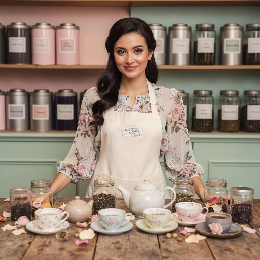 Finom virágos tea keverék, amelyben a rózsa és más virágok ízei harmonizálnak.